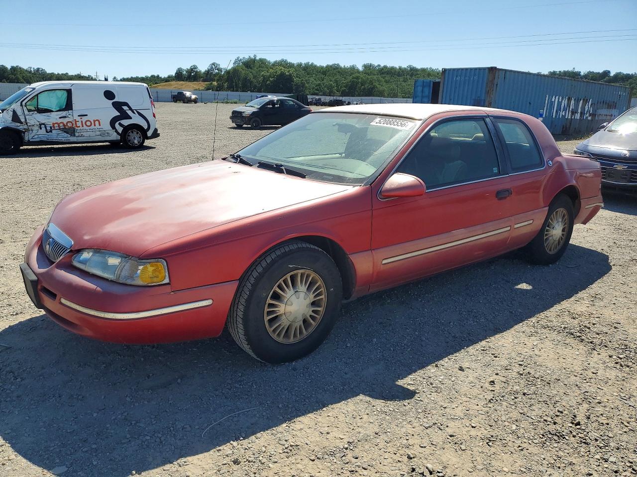 1996 Mercury Cougar XR7, VIN 1MELM62W1TH629485 — Rear end