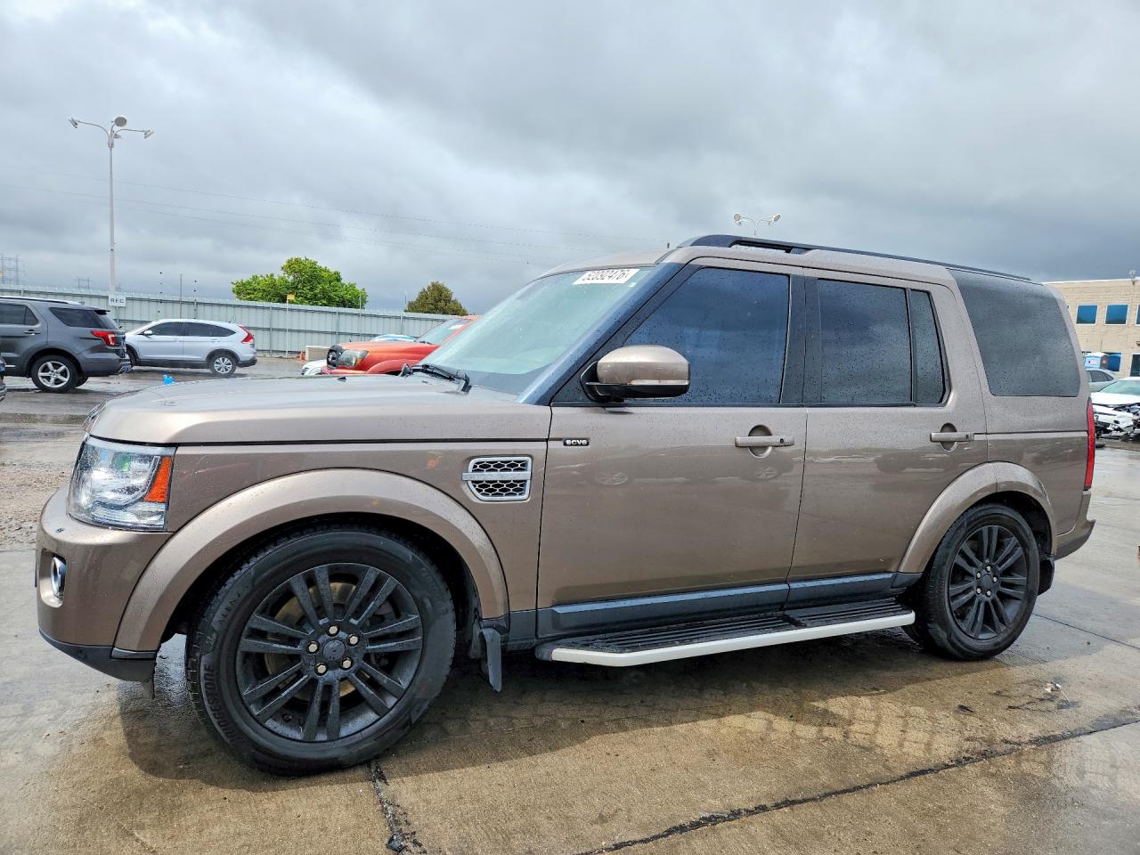 2016 Land Rover LR4 HSE Lux, VIN SALAK2V67GA801996 — Hail