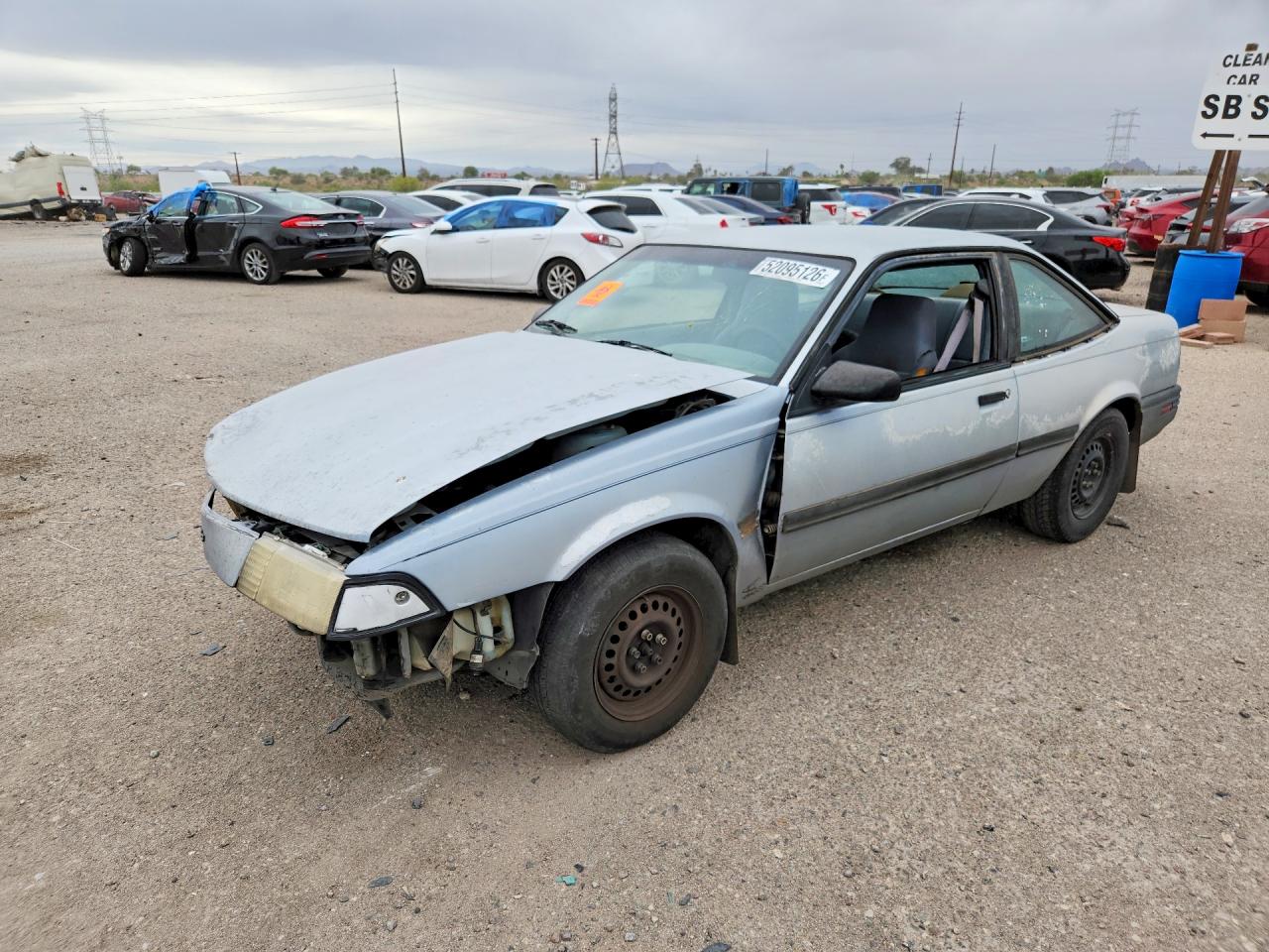 1994 Chevrolet Cavalier RS, VIN 1G1JC1448R7367871 — Front end