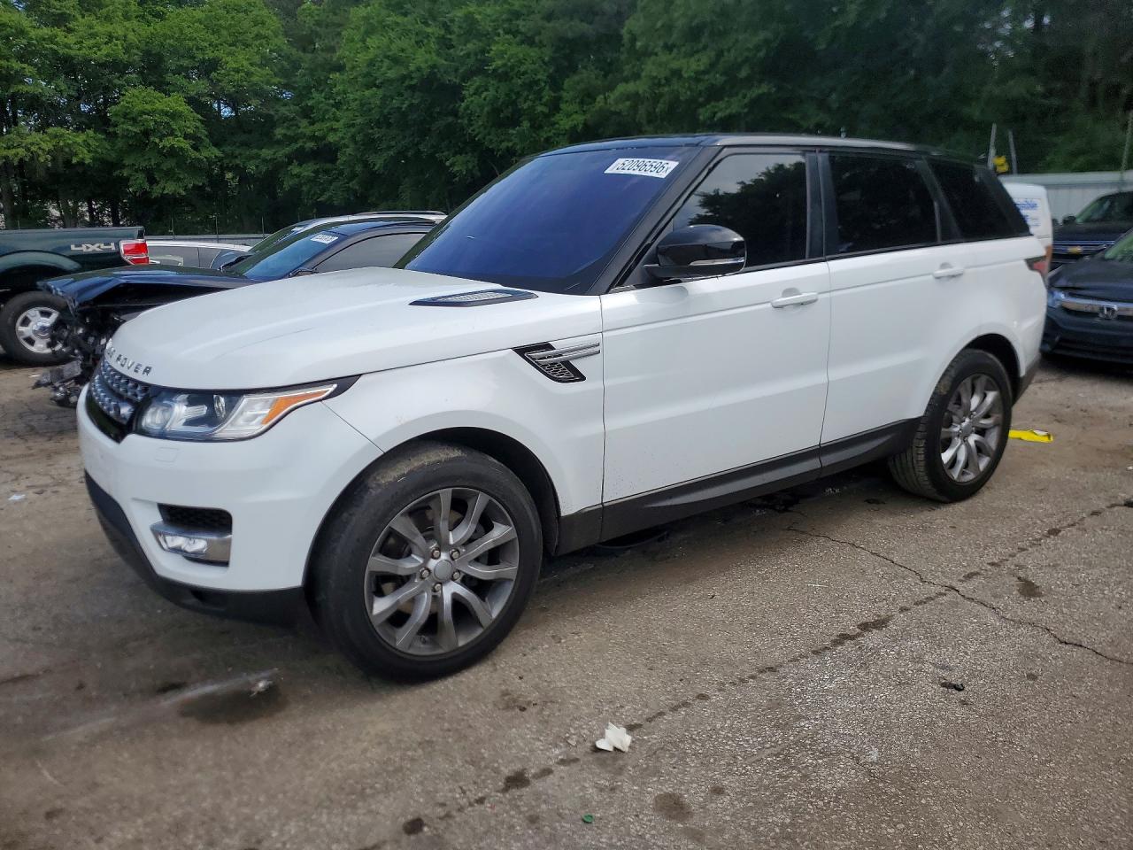 2016 Land Rover Range Rover Sport HSE, VIN SALWR2PF9GA593022 — Rear end