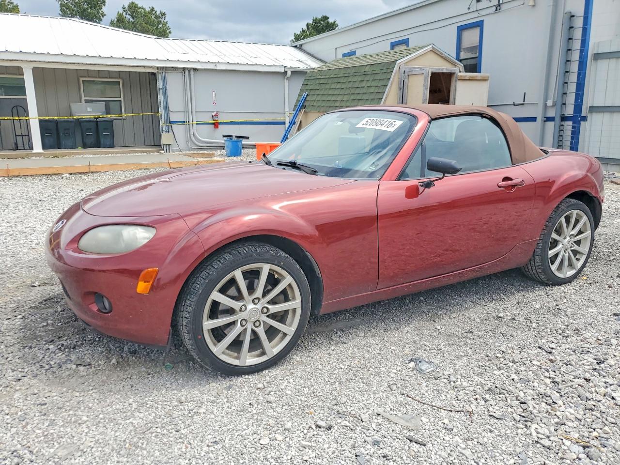 2008 Mazda MX-5 Miata Touring, VIN JM1NC25F780155274 — Water / flood