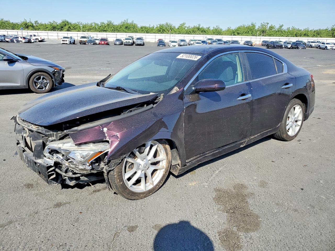 2011 Nissan Maxima S, VIN 1N4AA5AP7BC841928 — Front end