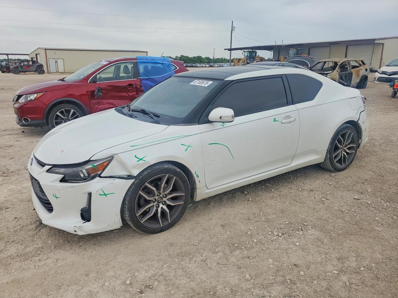 2015 Scion tC, VIN JTKJF5C76FJ003456 — Rear end