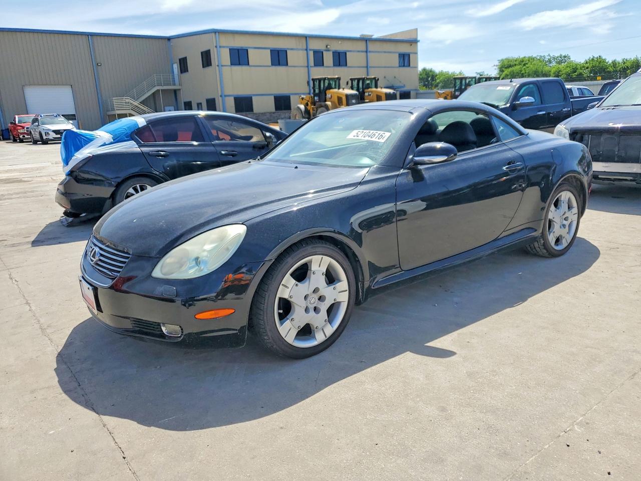 2004 Lexus SC 430, VIN JTHFN48Y040053184 — Front end