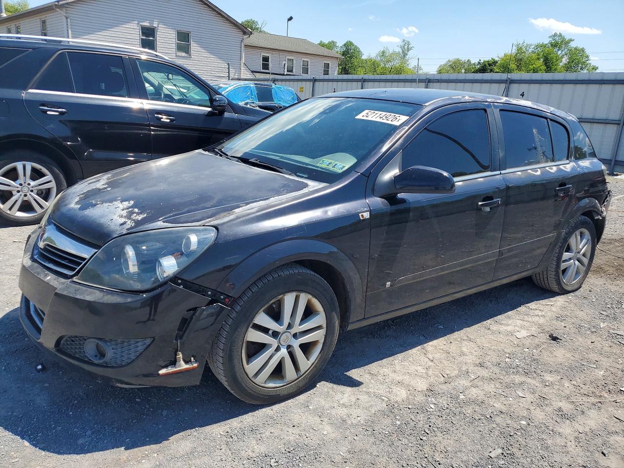 2008 Saturn Astra XR, VIN W08AT671585076303 — Rear end