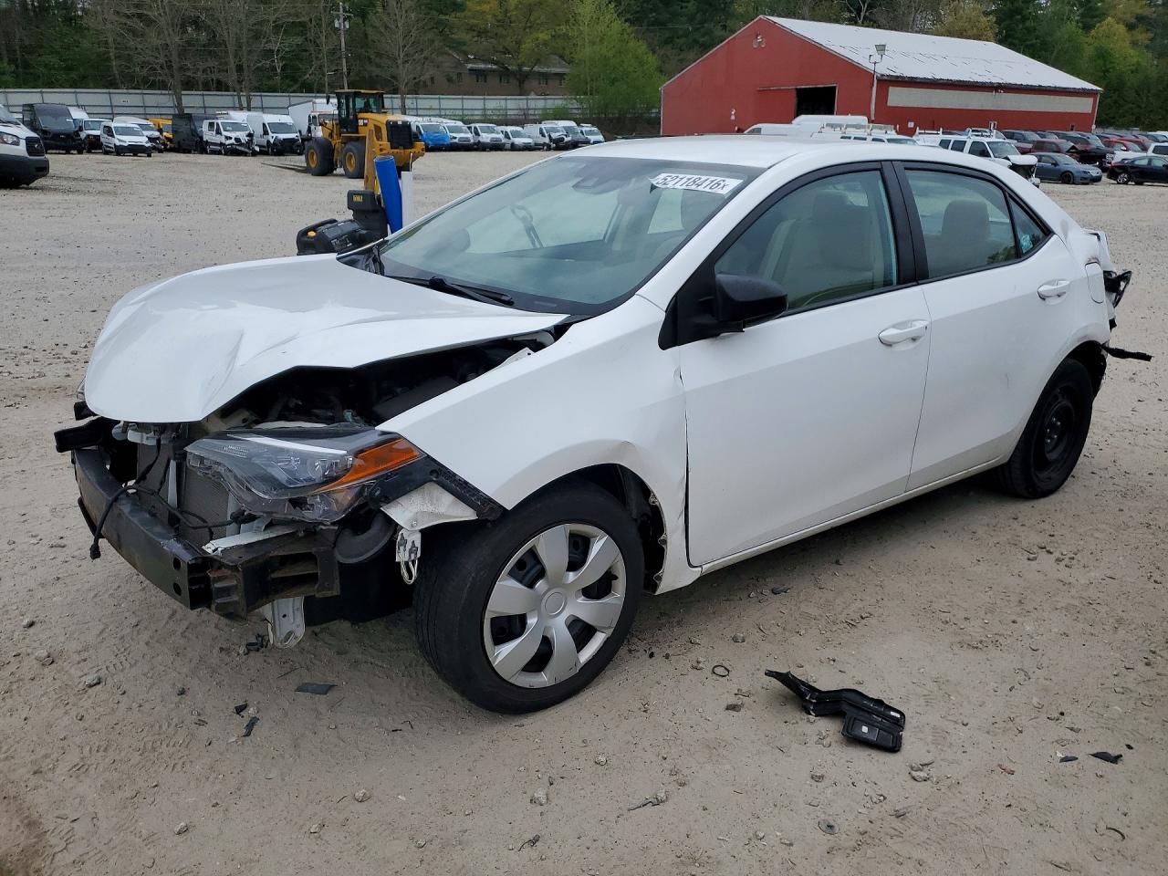 2017 Toyota Corolla SE, VIN 2T1BURHE3HC956186 — Rear end