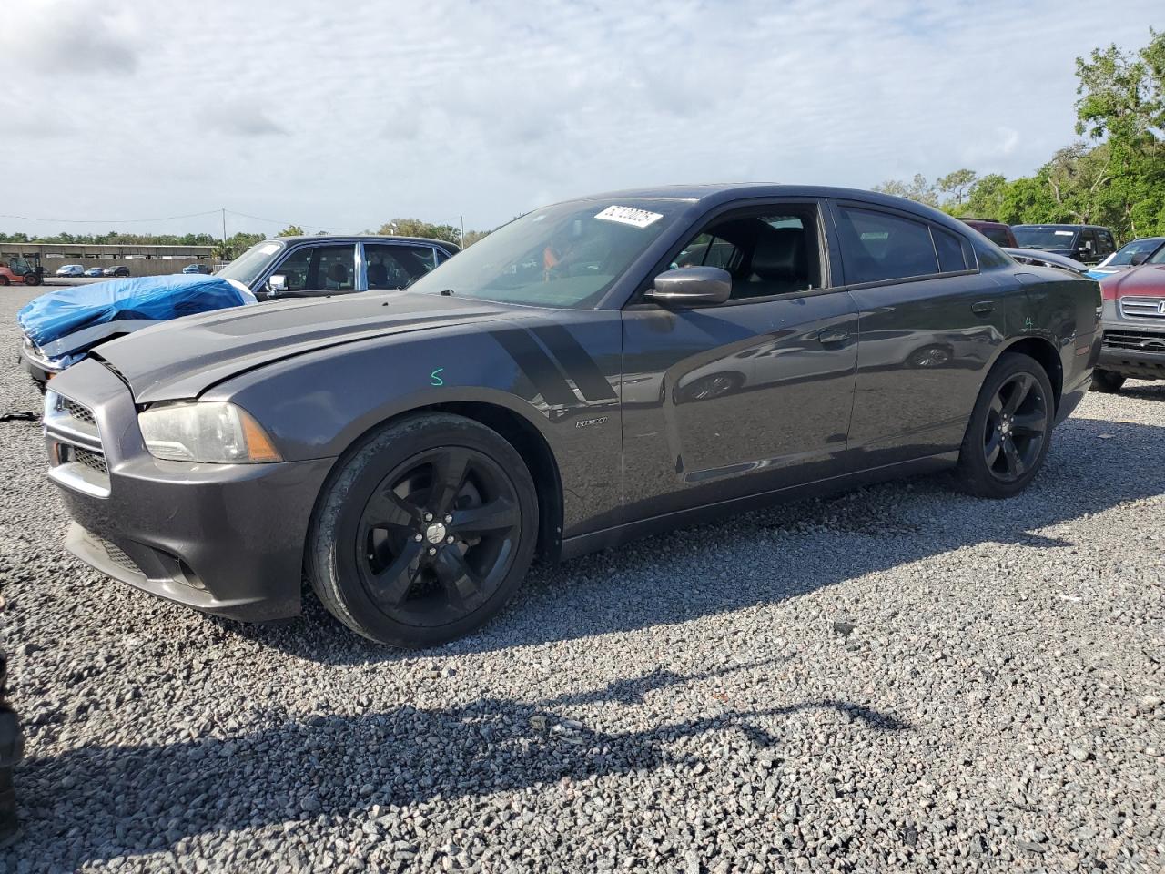 2013 Dodge Charger RT Plus, VIN 2C3CDXCT6DH652577 — Undercarriage