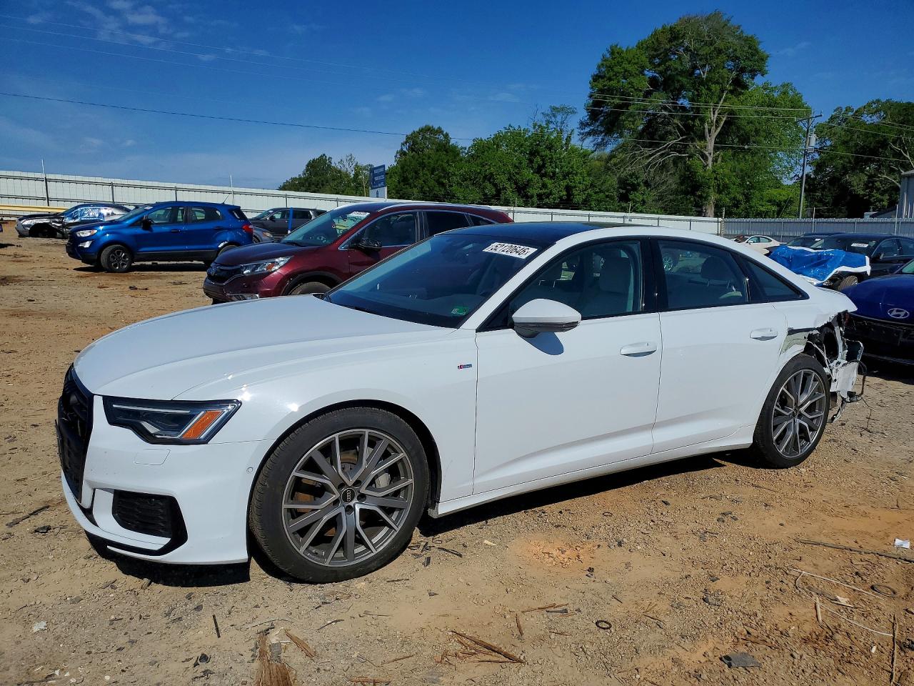 2022 Audi A6 Premium Plus, VIN WAUL2BF26NN049240 — Rear end
