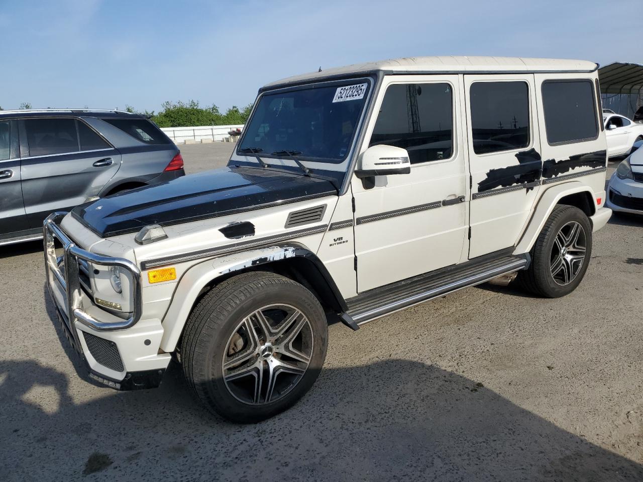 2004 Mercedes-Benz G 500, VIN WDCYR49E84X144871 — Vandalism