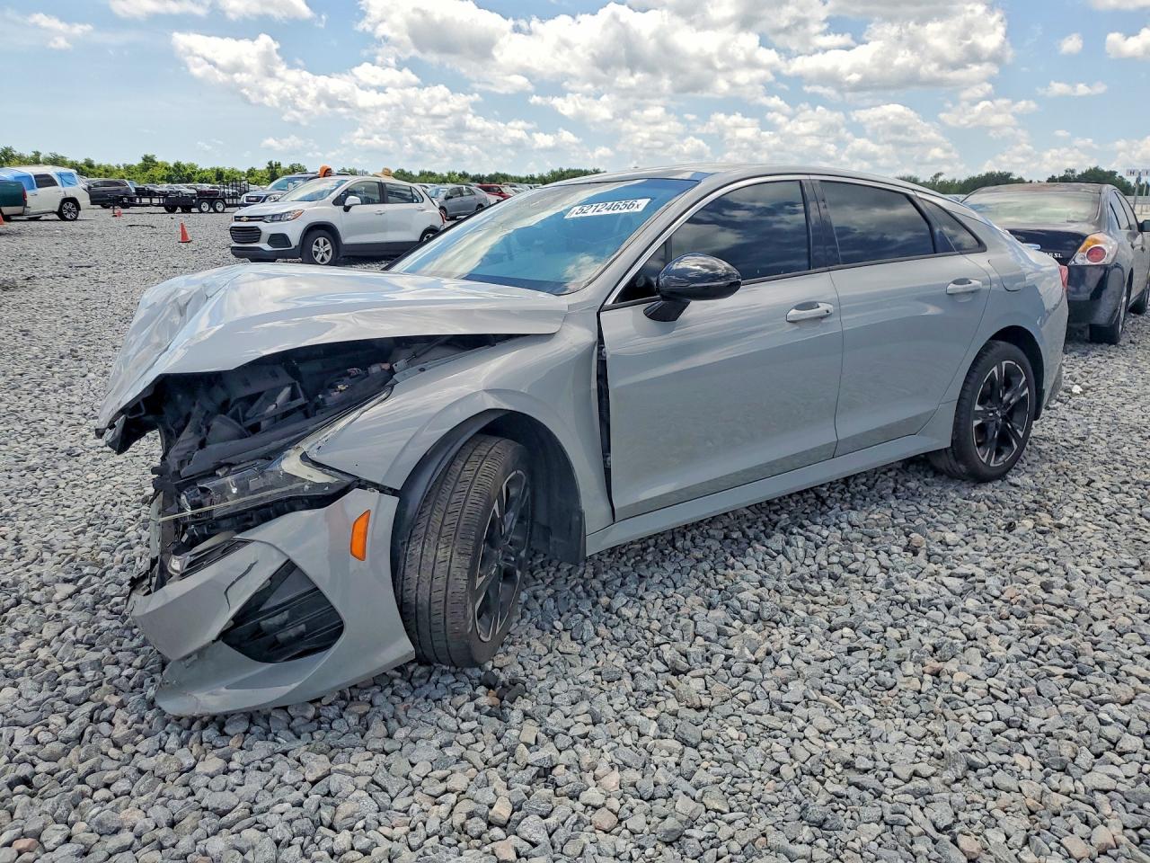 2021 Kia K5 GT-Line, VIN 5XXG64J28MG064277 — Front end