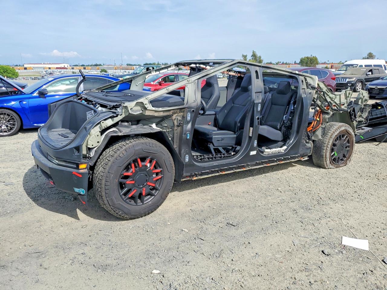 2024 Tesla Cybertruck, VIN 7G2CEHED6RA022747 — All over