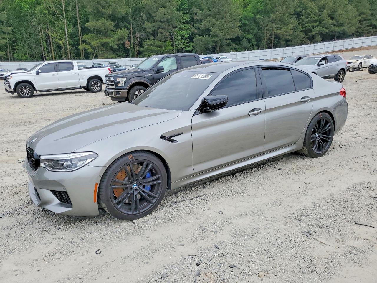 2020 BMW M5 Competition, VIN WBSJF0C09LCE55023 — Side