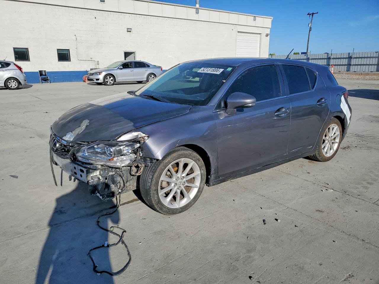 2013 Lexus CT 200h, VIN JTHKD5BH8D2161783 — Front end