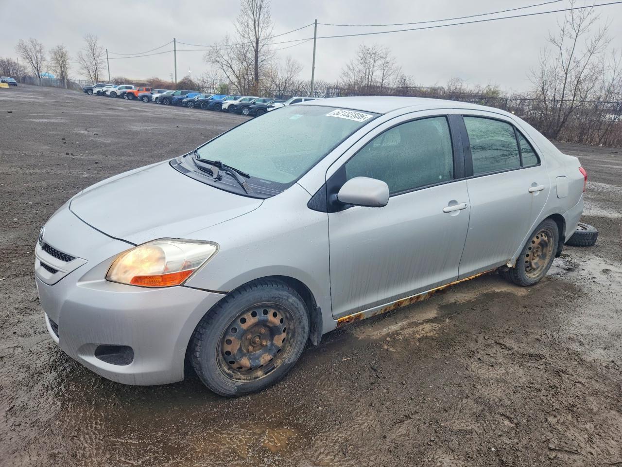 2007 Toyota Yaris, VIN JTDBT923671088083 — Undercarriage