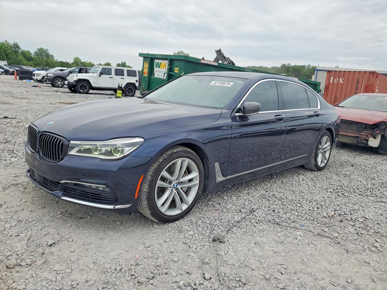 2016 BMW 7 Series 750i xDrive, VIN WBA7F2C59GG419558 — Minor dents and scratches