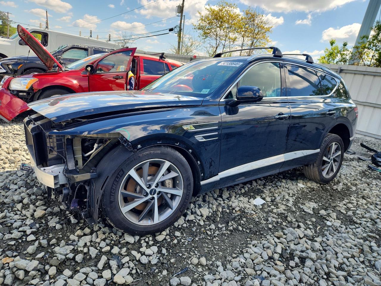 2025 Genesis GV80 Advanced, VIN KMUHDESC0SU247961 — Front end