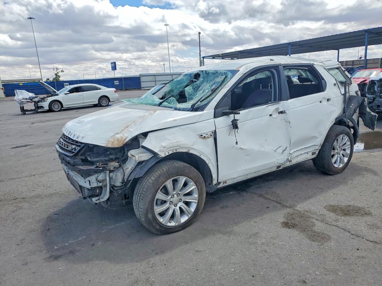 2015 Land Rover Discovery Sport SE, VIN SALCP2BG7FH515207 — Опрокидывание