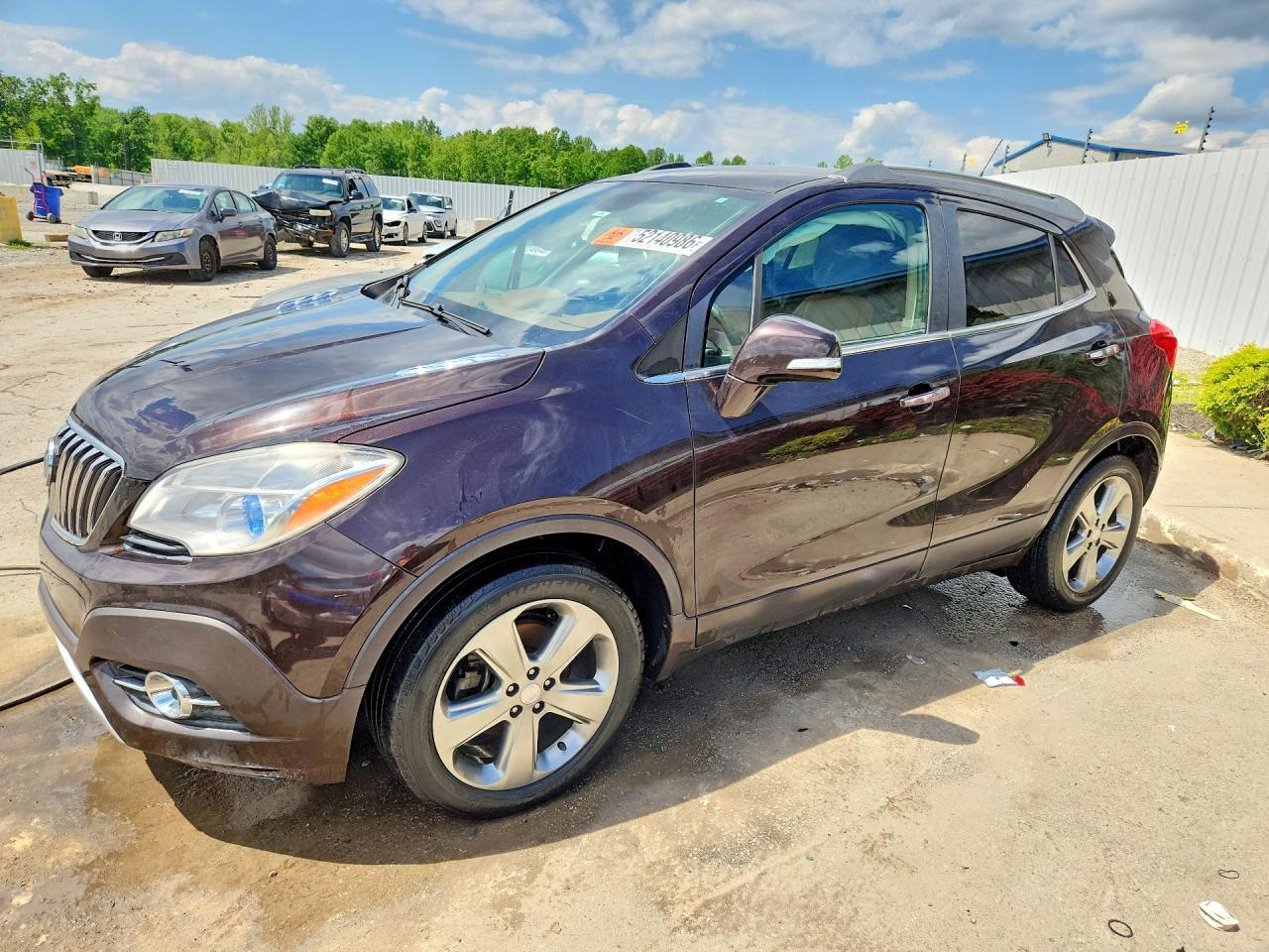 2014 Buick Encore Leather, VIN KL4CJCSB9EB627750 — Бок