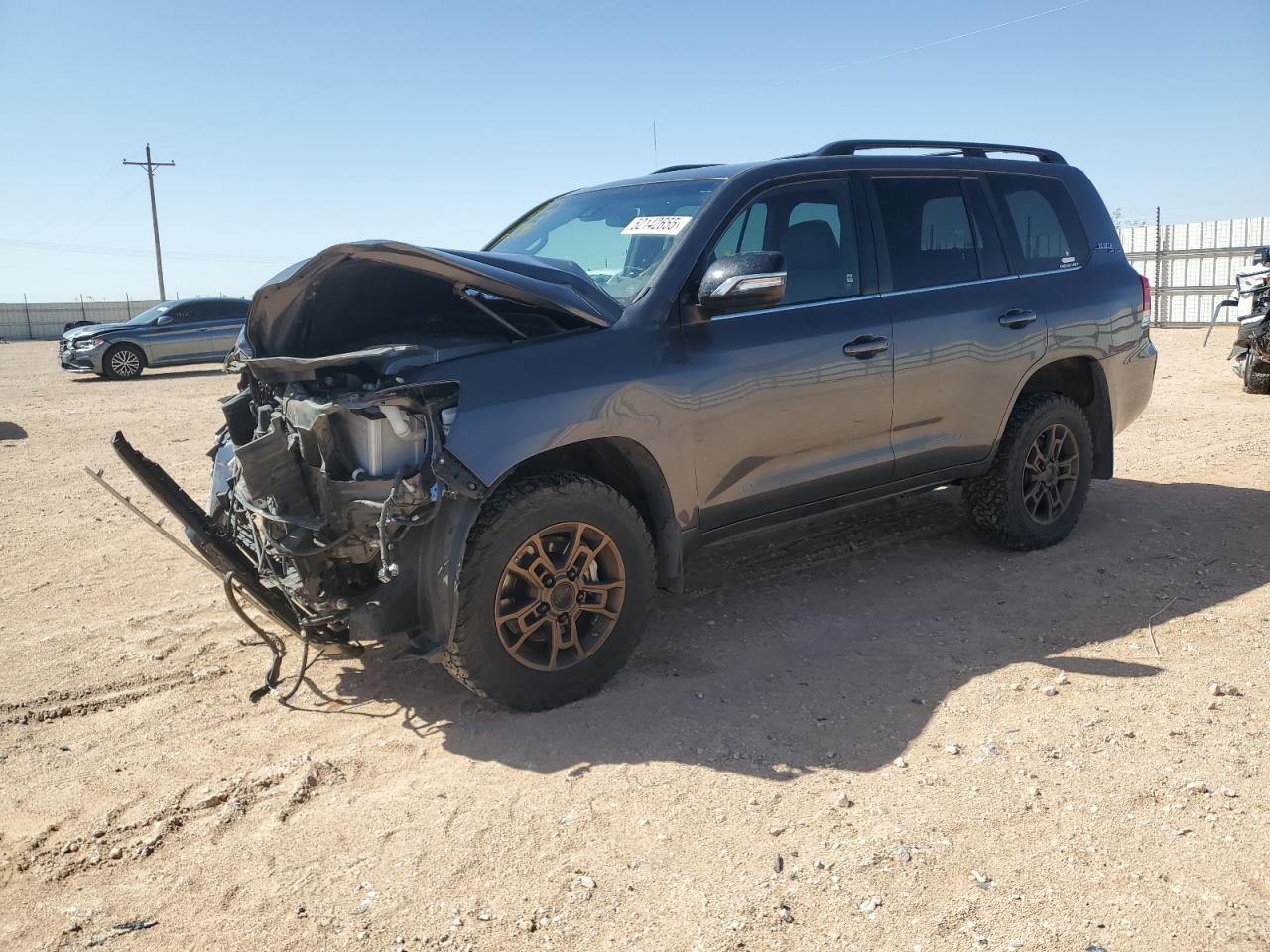 2021 Toyota Land Cruiser, VIN JTMCY7AJ2M4098131 — All over