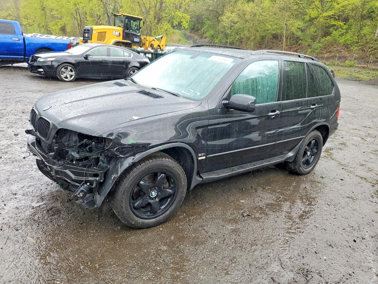 2002 BMW X5 3.0i, VIN 5UXFA53512LP46730 — Перед