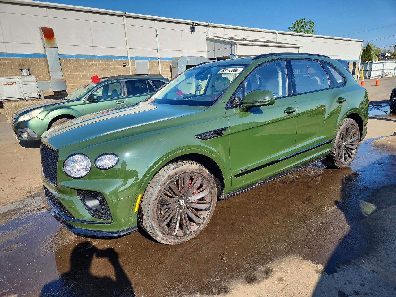 2023 Bentley Bentayga Speed, VIN SJAAR2ZV9PC021377 — Vandalism