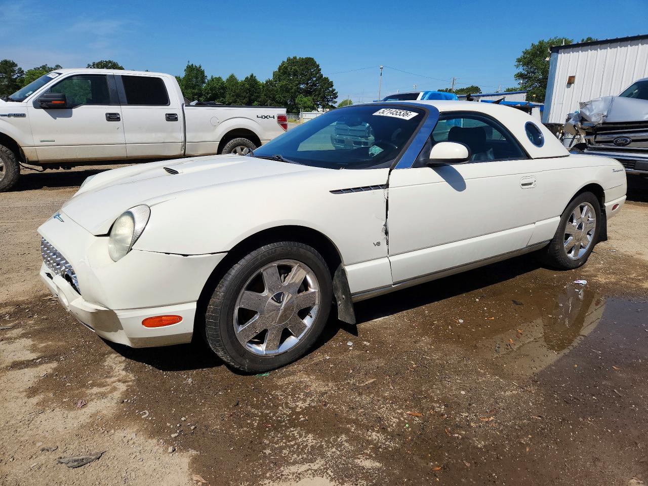 2003 Ford Thunderbird Deluxe, VIN 1FAHP60A63Y114428 — Front end
