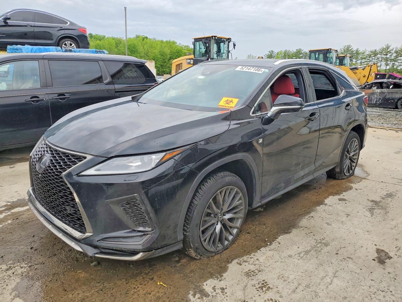 2021 Lexus RX 350 F Sport, VIN 2T2SZMDA3MC271182 — Vandalism