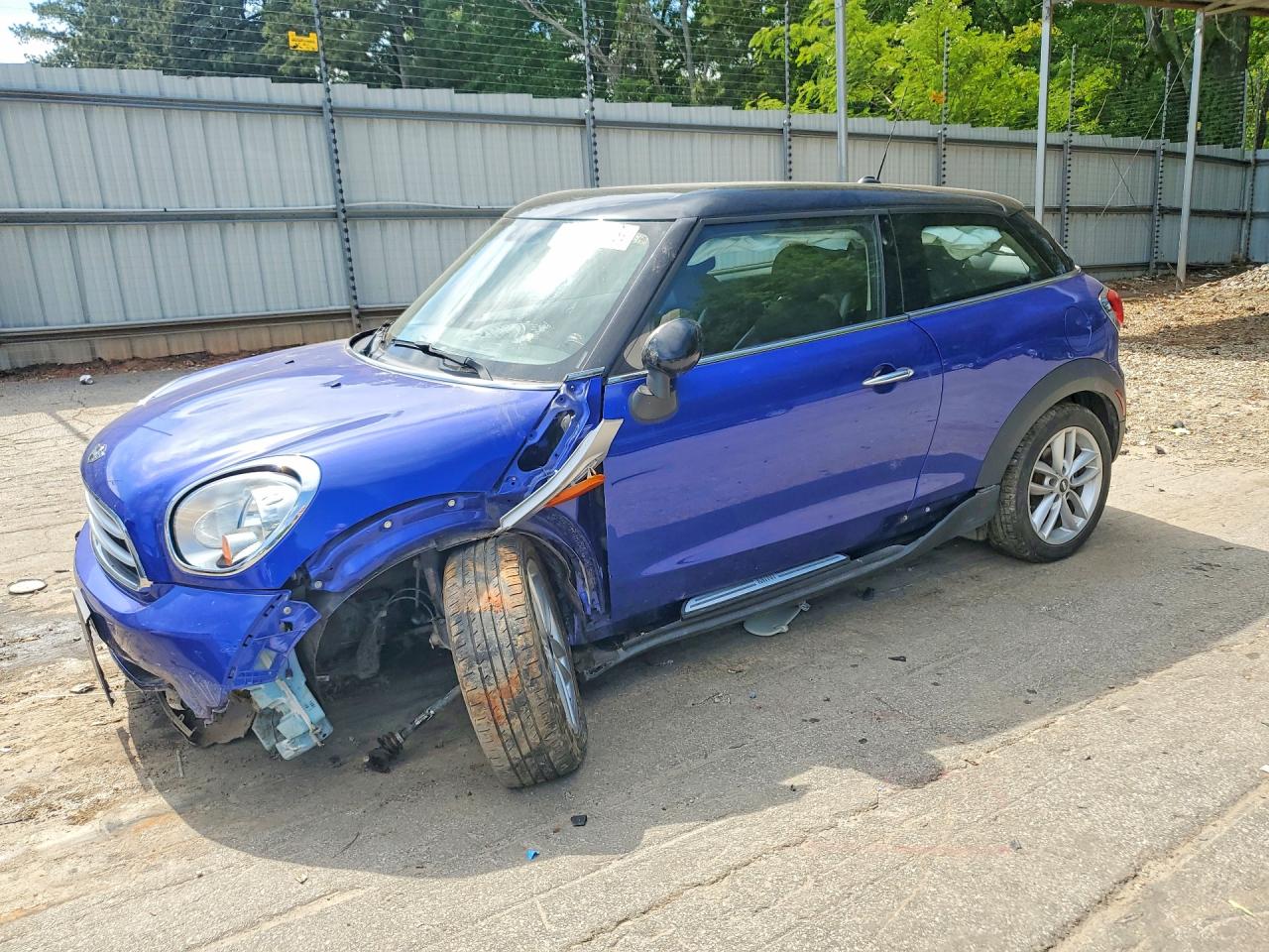 2013 MINI Paceman, VIN WMWSS1C56DWN93976 — Front end