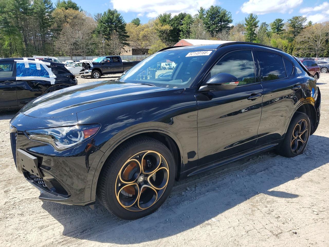2025 Alfa Romeo Stelvio, VIN ZASPAKAN2S7D99741 — Rear end