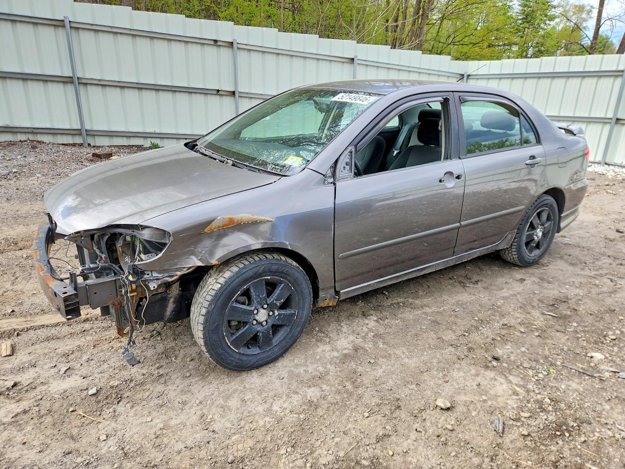 2007 Toyota Corolla S, VIN 2T1BR32E57C790503 — Front end