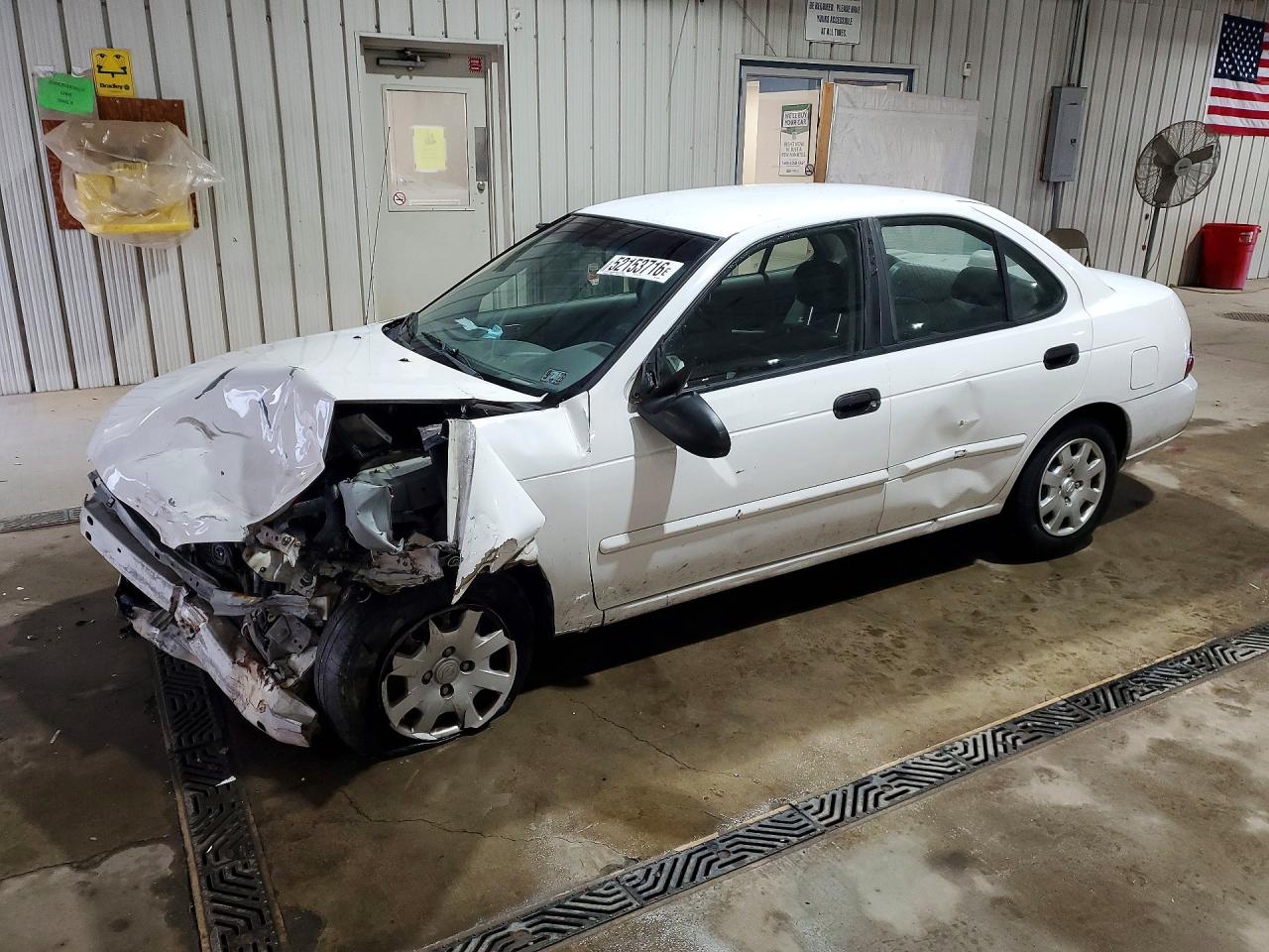 2002 Nissan Sentra GXE, VIN 3N1CB51D62L587478 — Front end