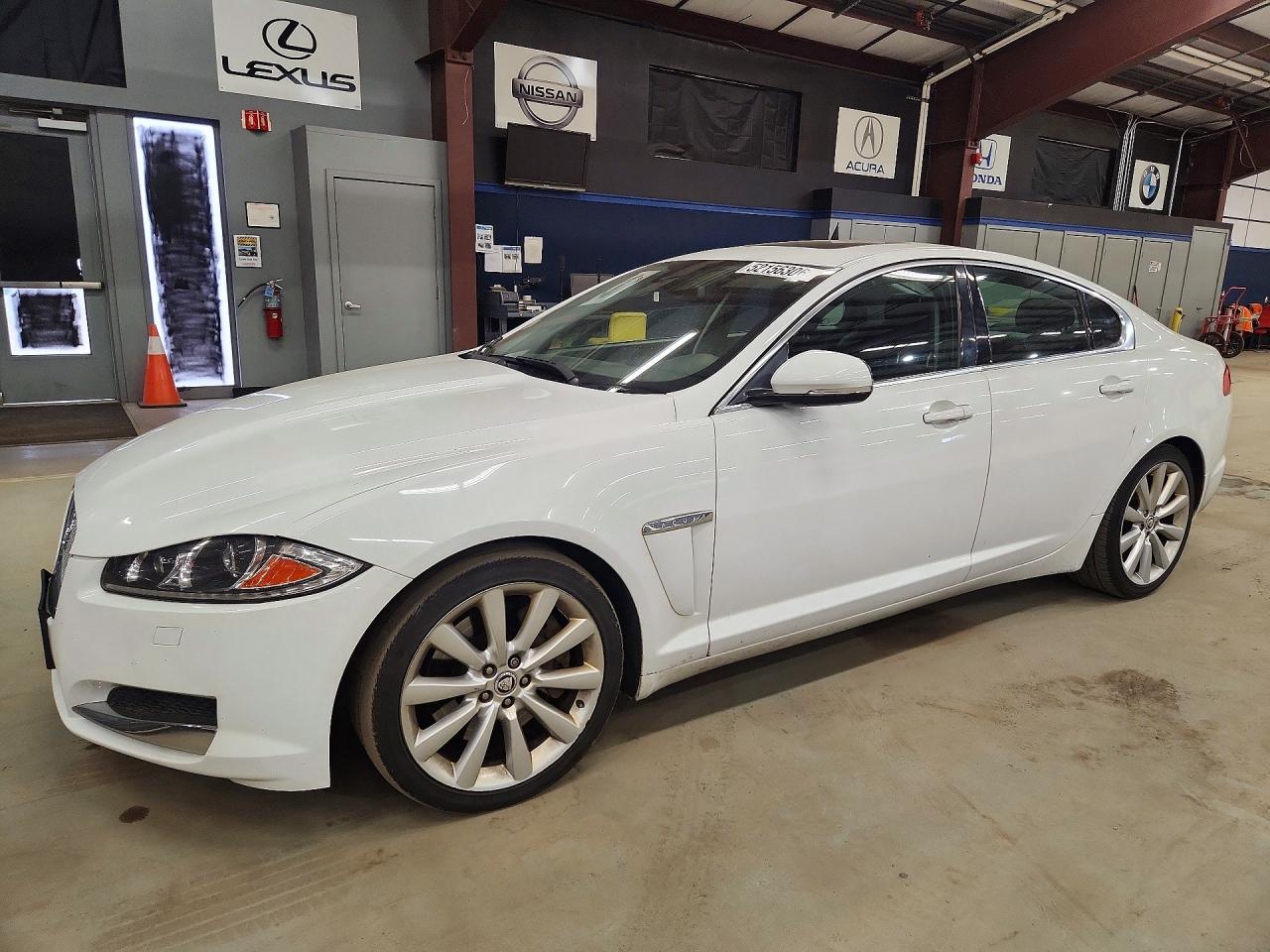 2013 Jaguar XF V6 AWD, VIN SAJWJ0EF1D8S90536 — Undercarriage