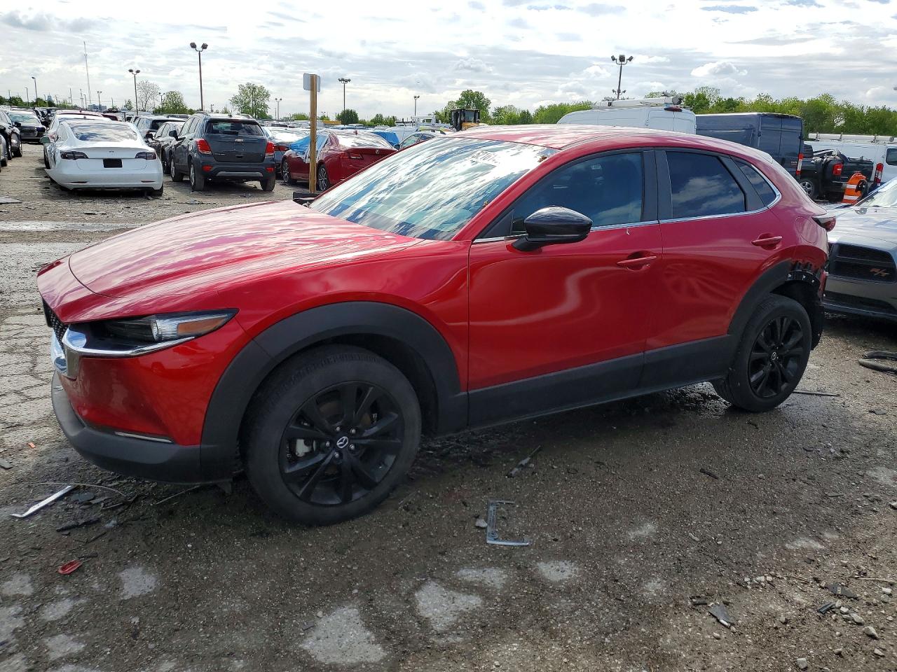 2024 Mazda CX-30 S Select Sport, VIN 3MVDMBBM9RM636877 — Rear end