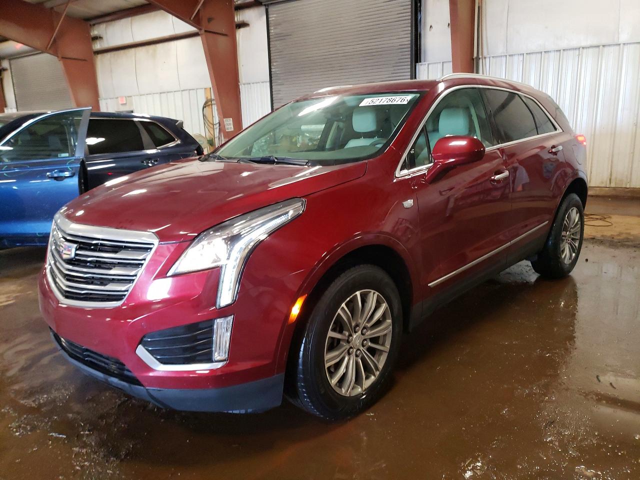 2017 Cadillac XT5 Luxury AWD, VIN 1GYKNDRS6HZ183542 — Roof