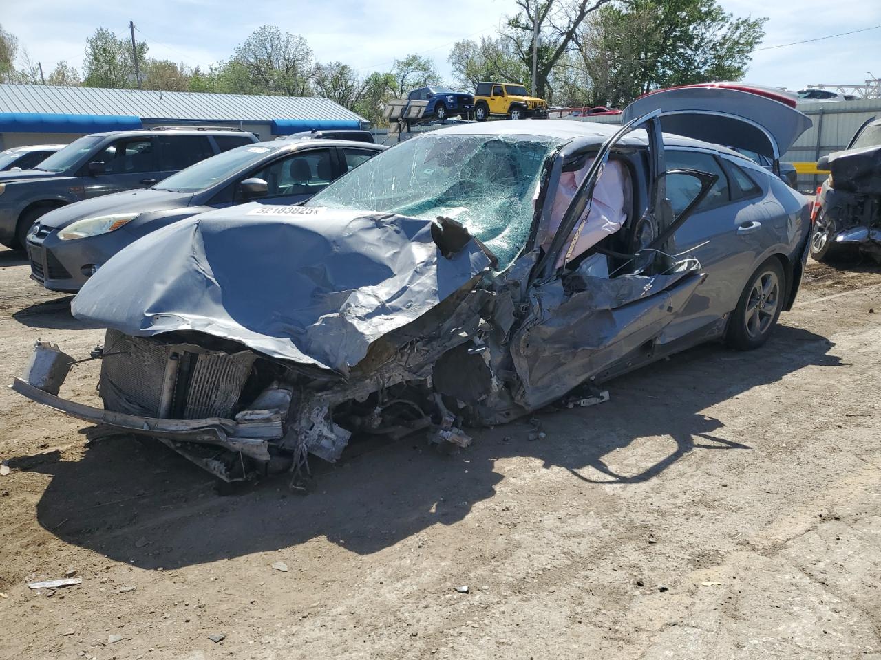 2021 Kia K5 LXS, VIN 5XXG14J26MG002150 — All over