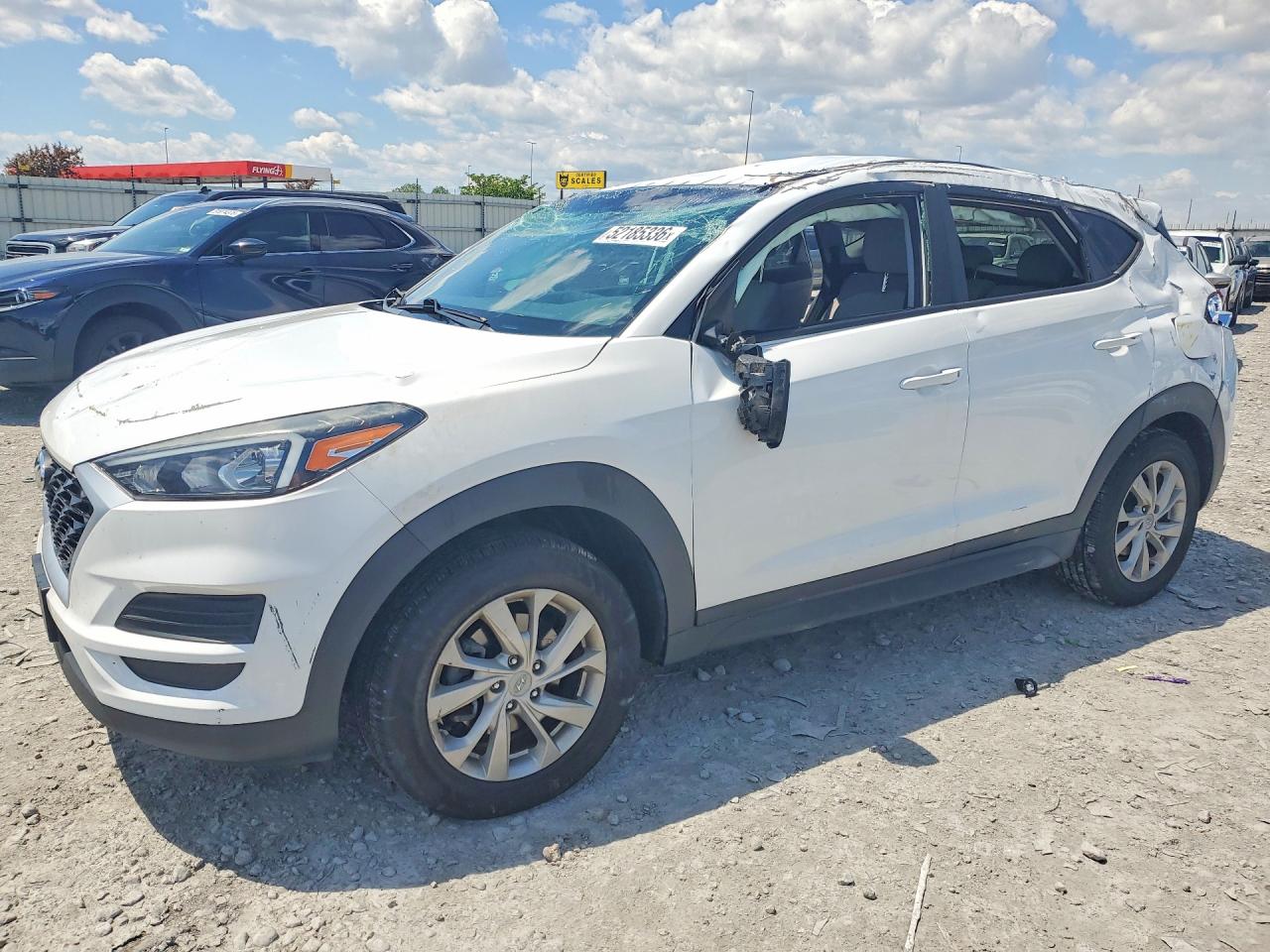 2019 Hyundai Tucson SE, VIN KM8J2CA47KU007746 — Опрокидывание