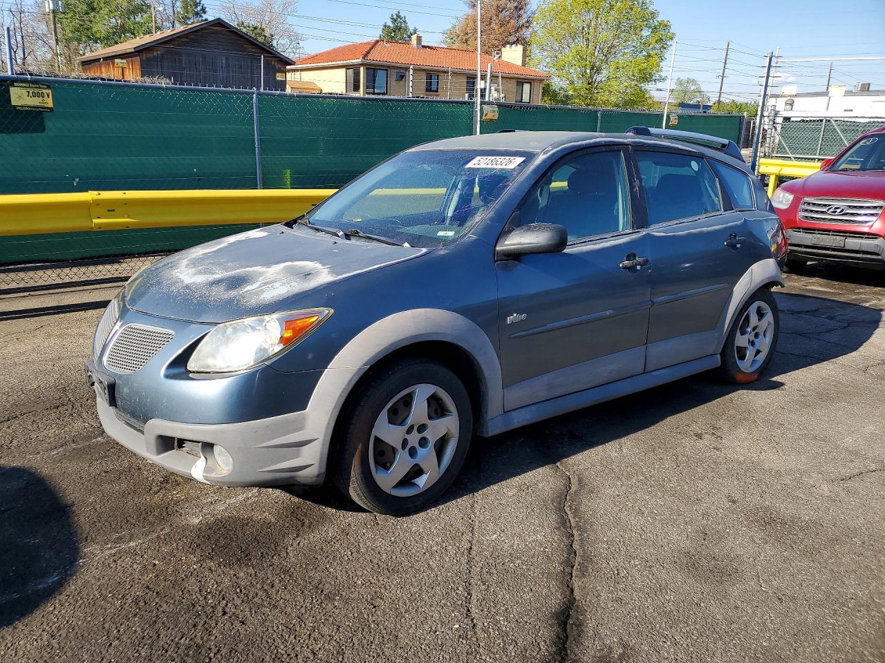 2007 Pontiac Vibe, VIN 5Y2SL65857Z423227 — Rear end
