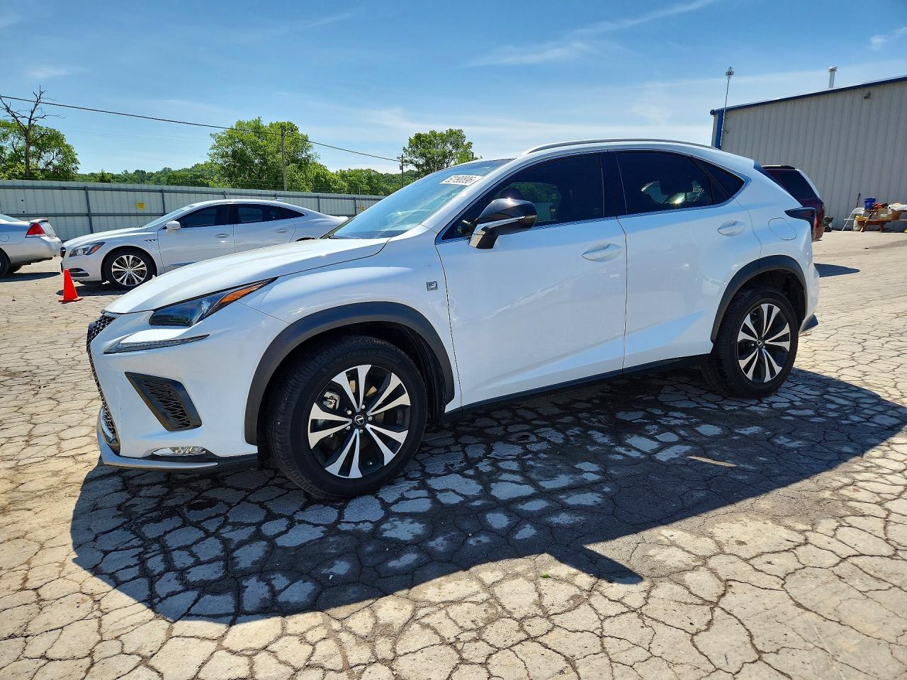 2018 Lexus NX 300 F Sport, VIN JTJBARBZ6J2152387 — Front end