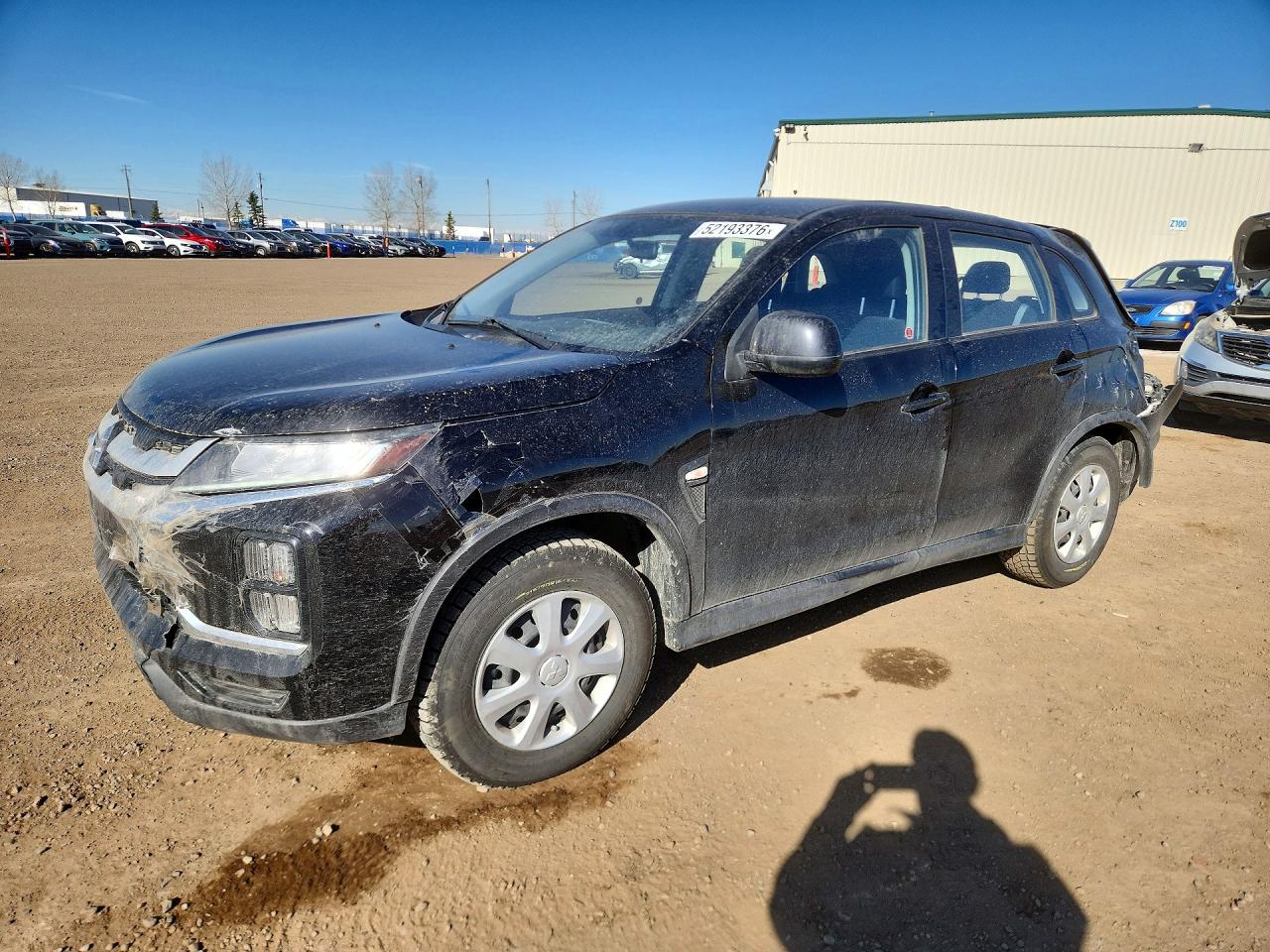 2022 Mitsubishi Outlander Sport ES, VIN JA4AHUAU7NU601826 — Rear end
