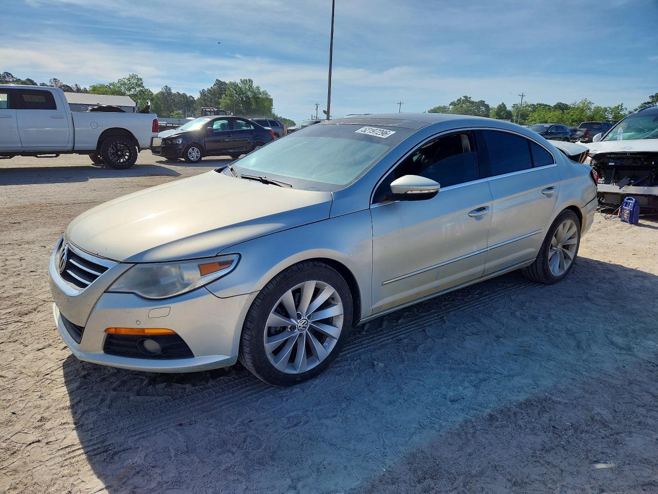 2009 Volkswagen CC Sport, VIN WVWEU73C89E525817 — Rear end