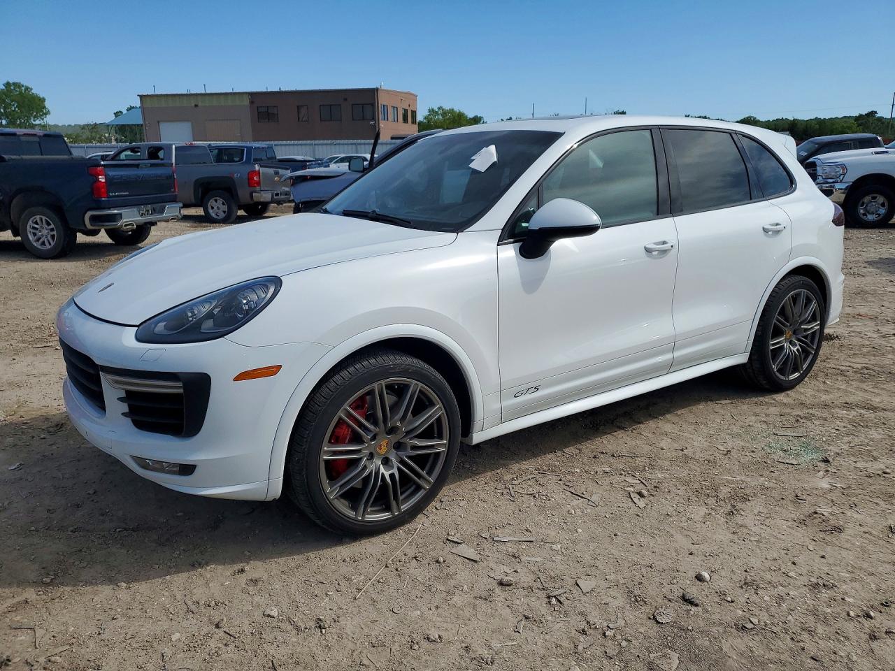 2017 Porsche Cayenne GTS, VIN WP1AD2A22HLA83928 — Hail