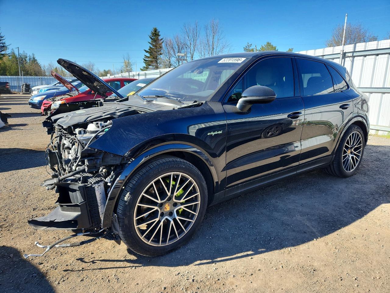 2023 Porsche Cayenne E-Hybrid, VIN WP1AE2AY0PDA12866 — Front end