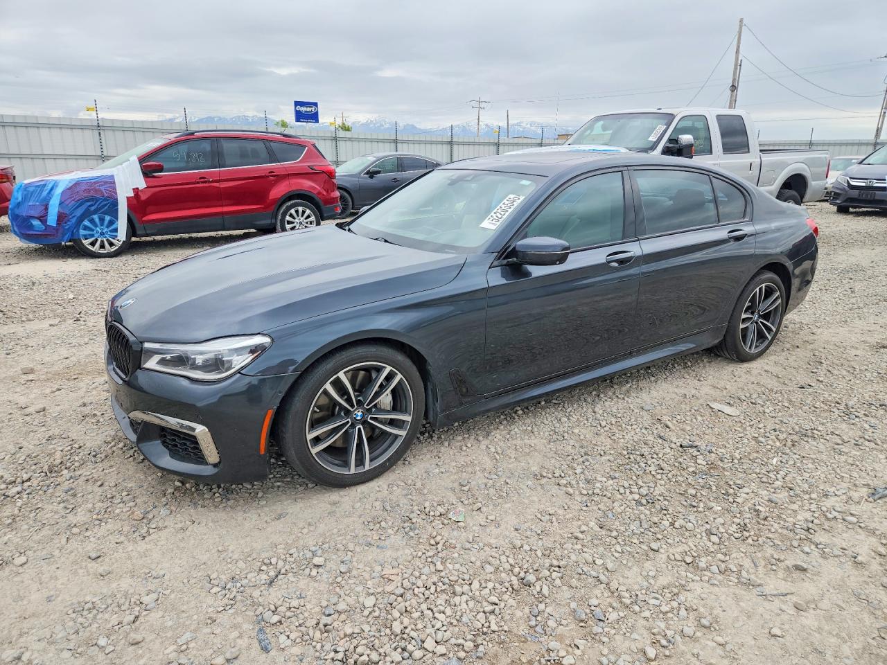 2016 BMW 7 Series 750i xDrive, VIN WBA7F2C52GG417229 — Undercarriage