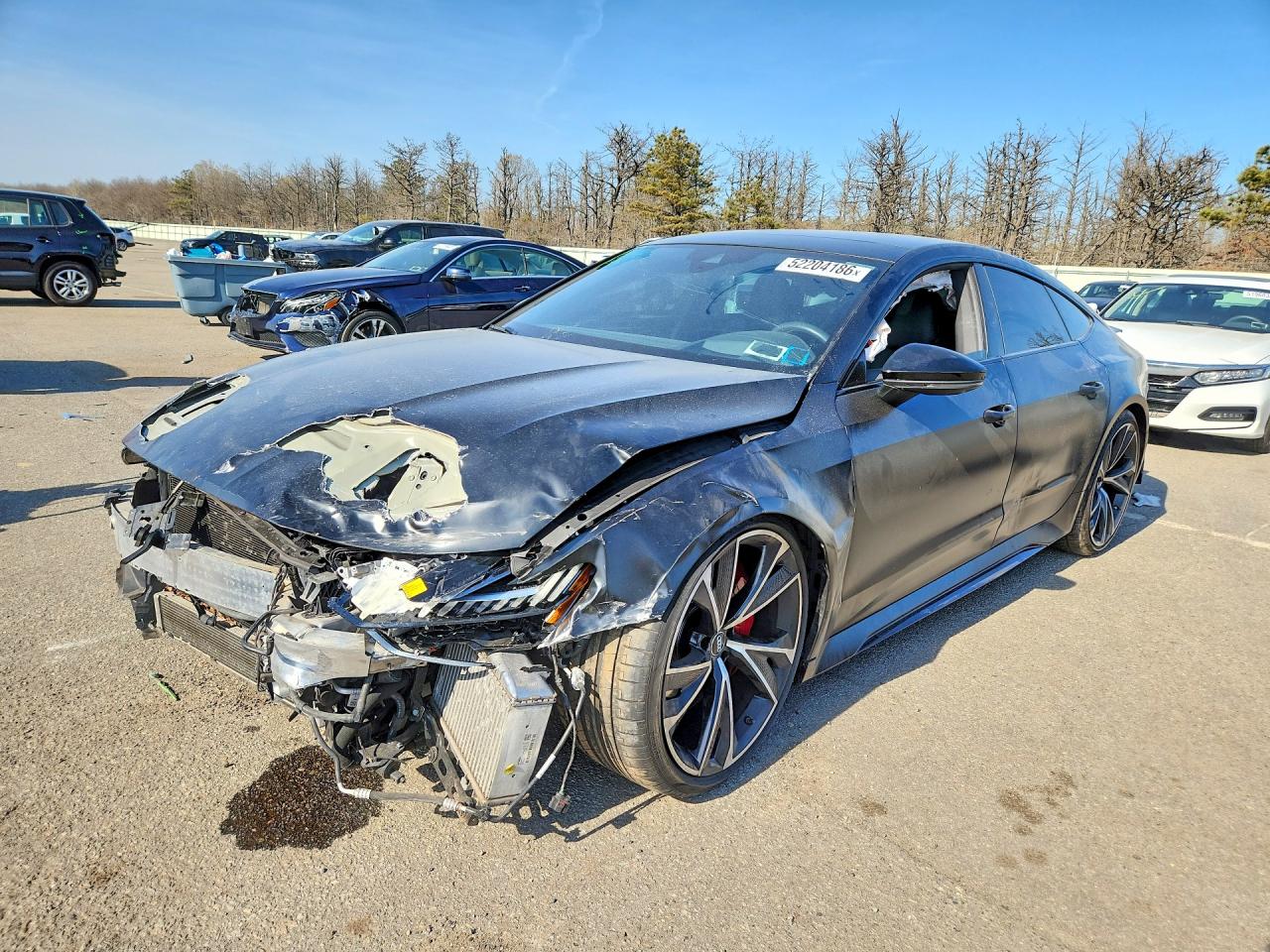2021 Audi RS 7, VIN WUAPCBF26MN900469 — Front end