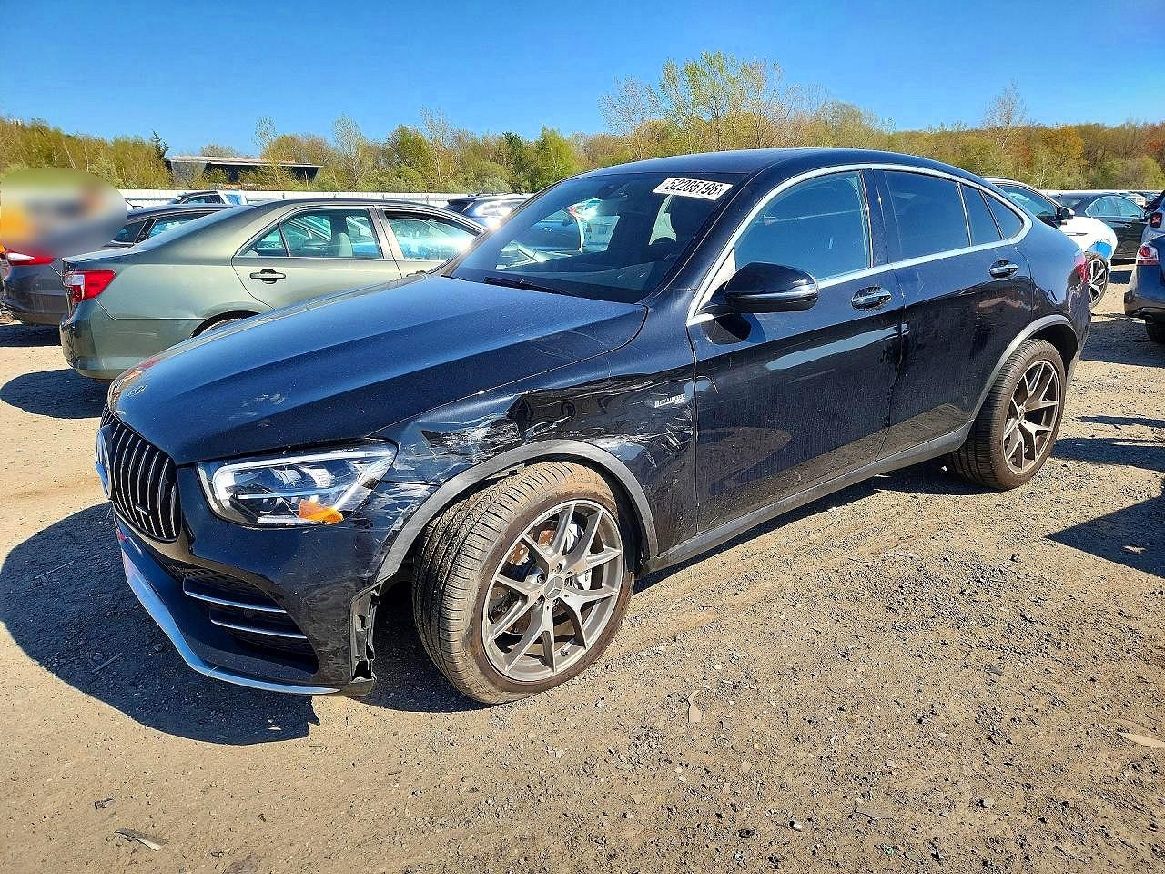 2020 Mercedes-Benz GLC 43 AMG, VIN WDC0J6EB9LF726249 — Front end