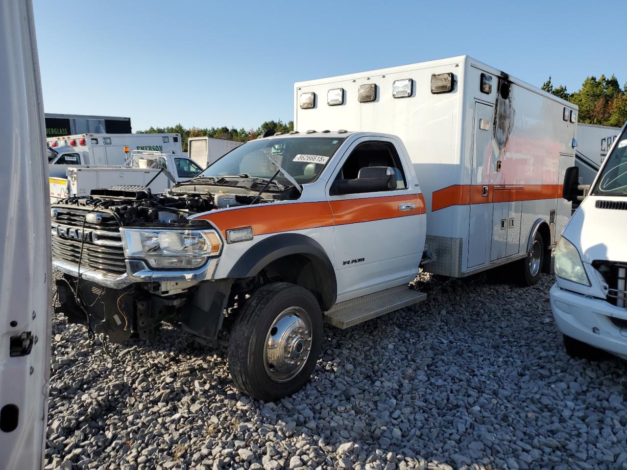 2019 Ram 4500 SLT, VIN 3C7WRKCL5KG646671 — Burn