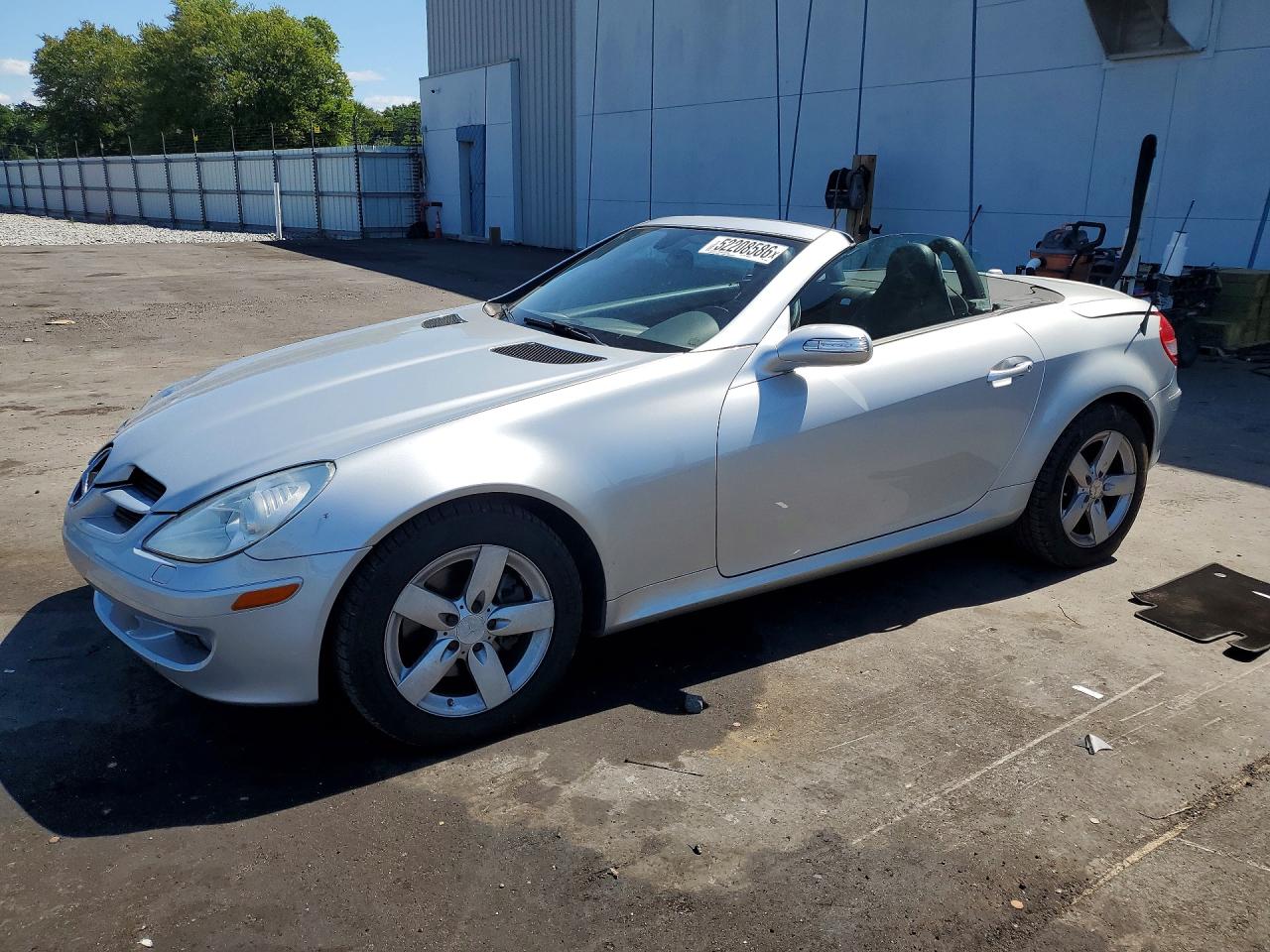 2008 Mercedes-Benz SLK 280, VIN WDBWK54F78F181699 — Rear end