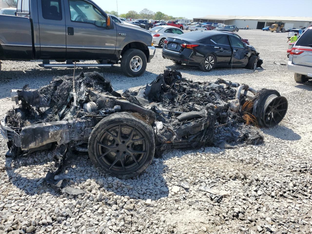 2018 McLaren 720S, VIN SBM14DCA9JW000704 — Burn