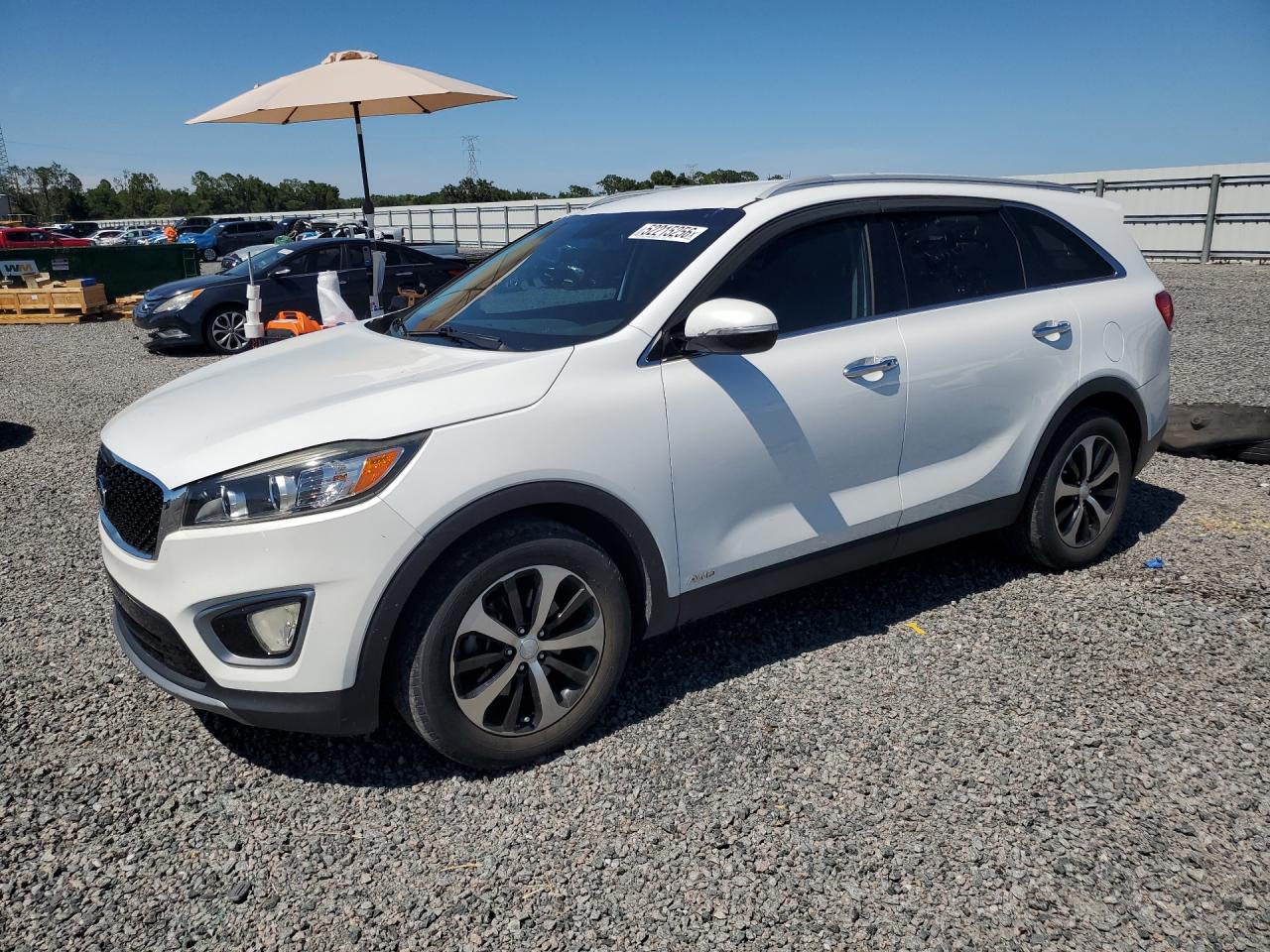 2017 Kia Sorento EX, VIN 5XYPHDA10HG188823 — Side