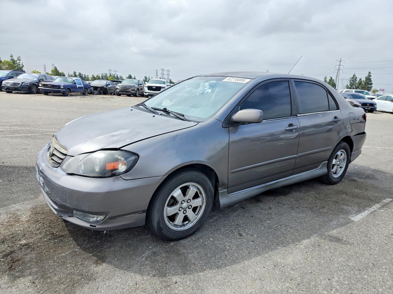 2004 Toyota Corolla S, VIN 1NXBR32E34Z243708 — Rear end